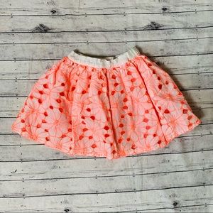 Cat and Jack Eyelet Toddler Skirt